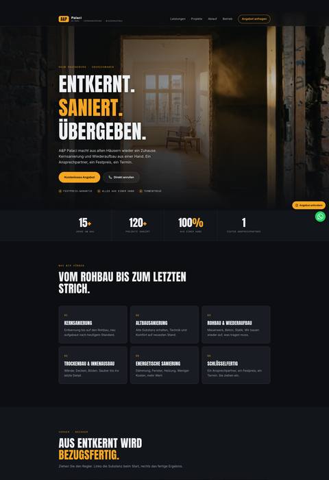 Website A&P Palaci